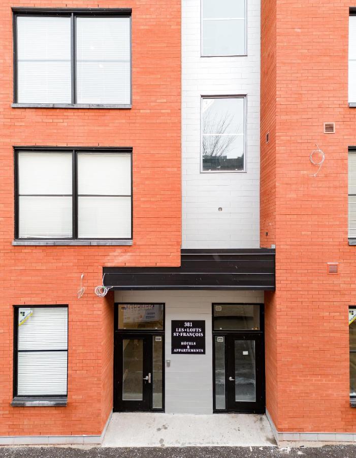 אפרטהוטל Les Lofts St-Francois - Par Les Lofts Vieux-Quebec מראה חיצוני תמונה